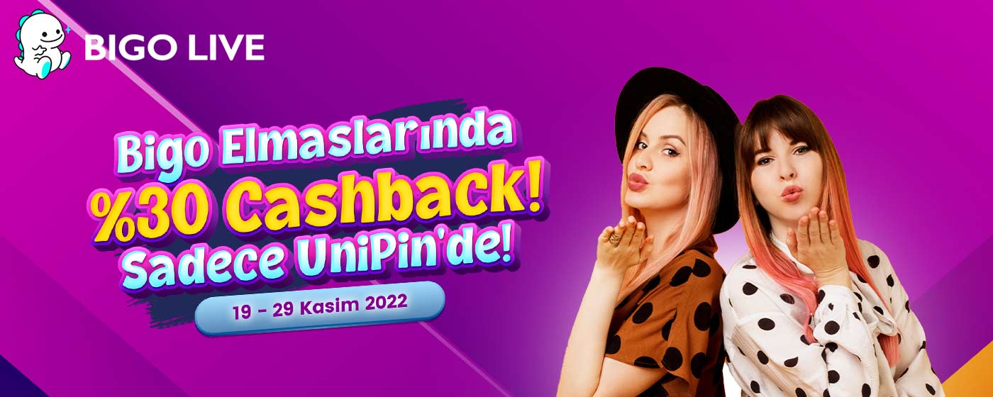 UniPin x Bigo Live Cashback